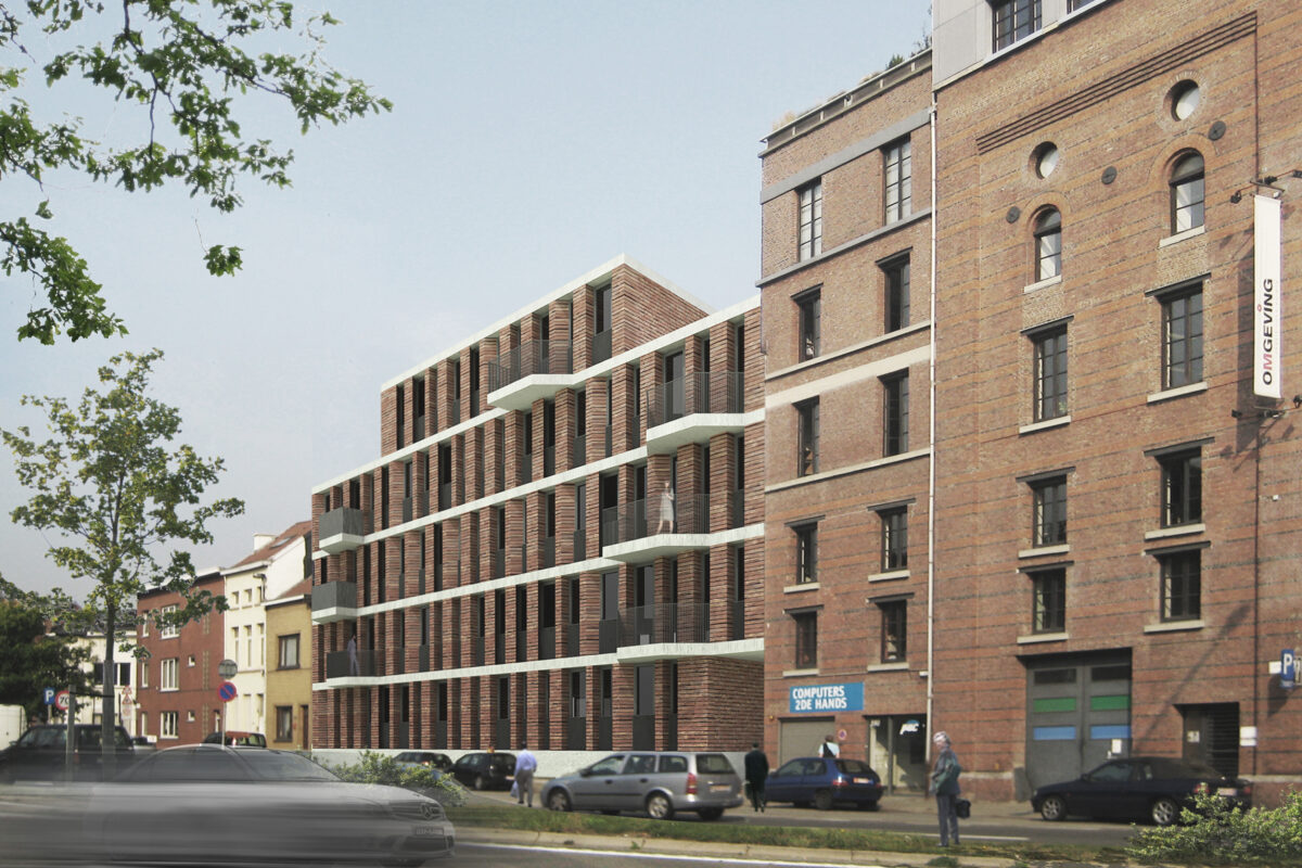 Wedstrijd Sociale woningen Uitbreidingsstraat ingediend