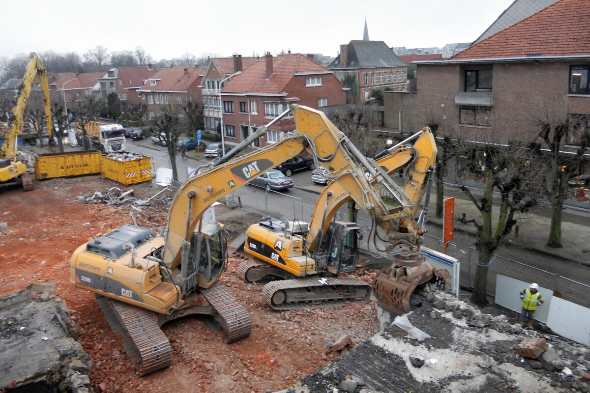 Start der werken Gildenhuis Beveren
