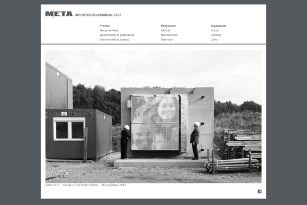 Nieuwe website