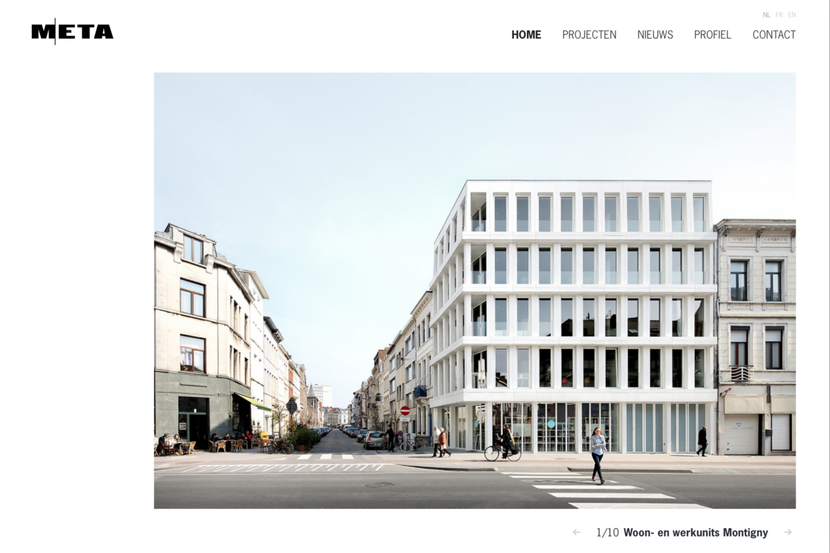 Nieuwe website