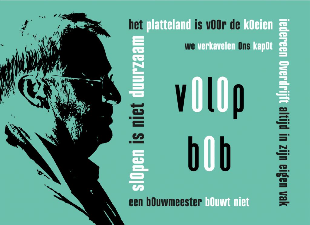 Niklaas Deboutte gastheer tijdens boekvoorstelling 'v0l0p b0b'