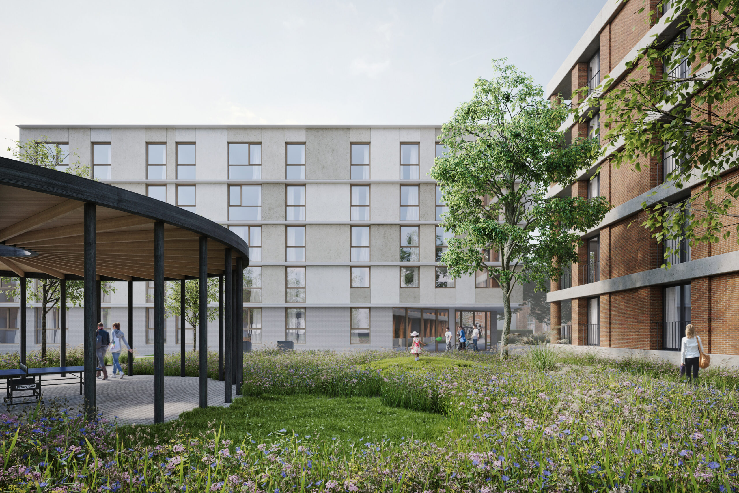 Redéveloppement du site Normaalschool Lierre