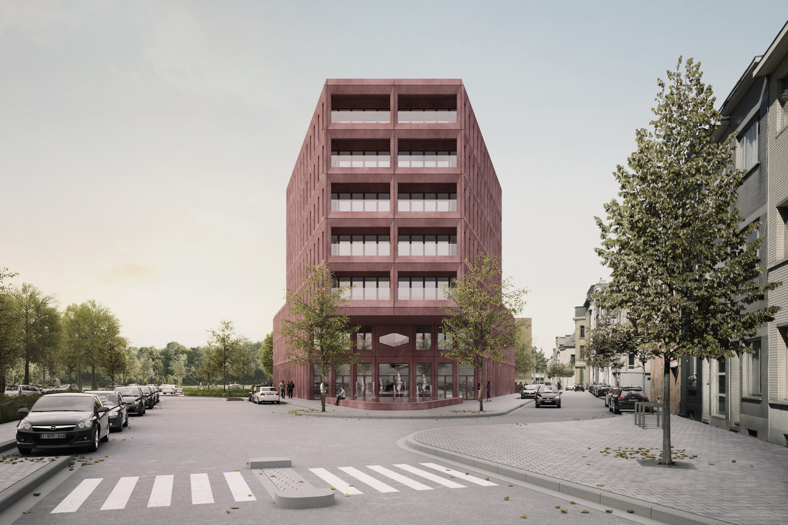 Bureaux et Caserne de pompiers Kielsevest Anvers