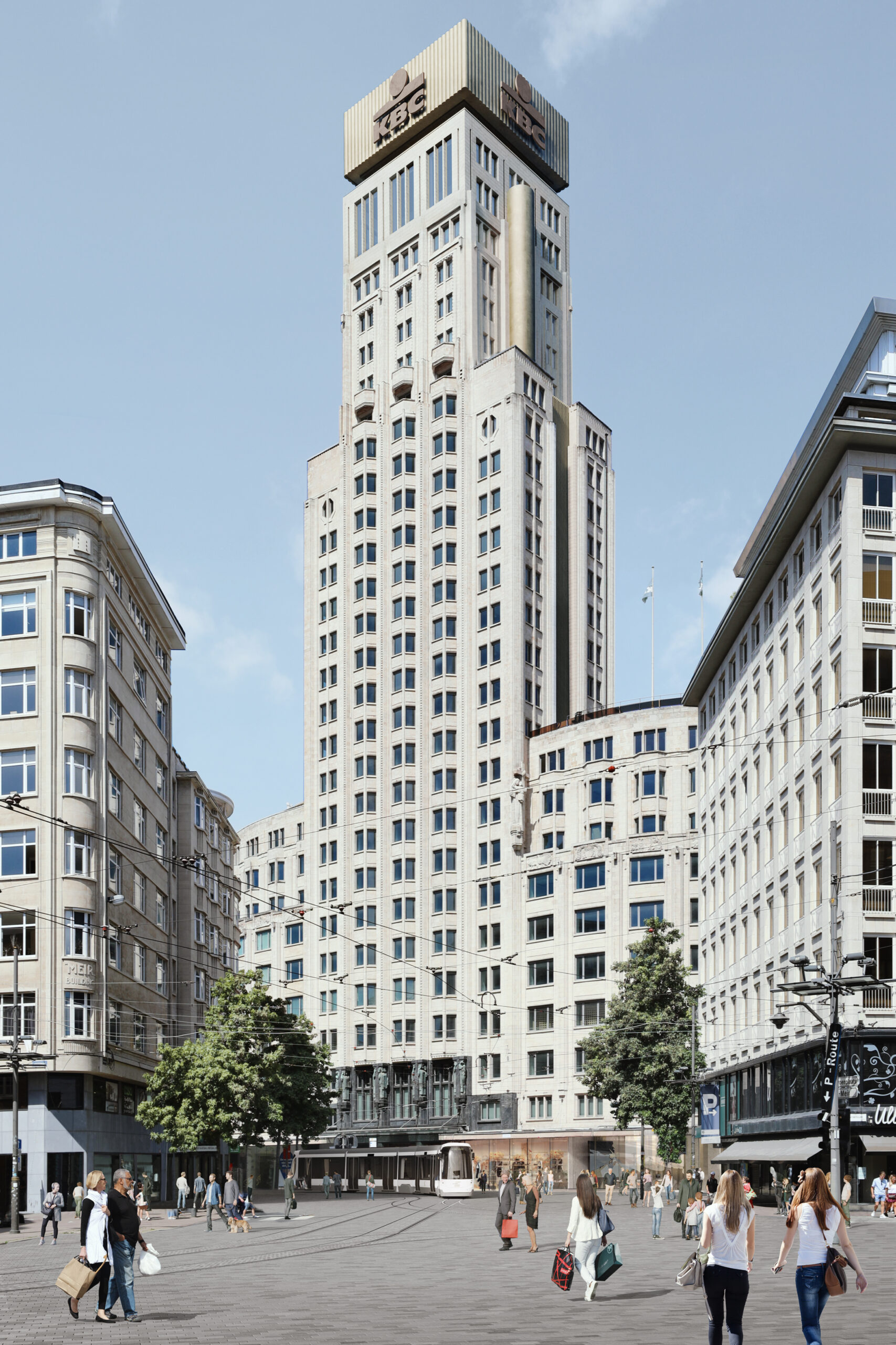 Redéveloppement Boerentoren Anvers