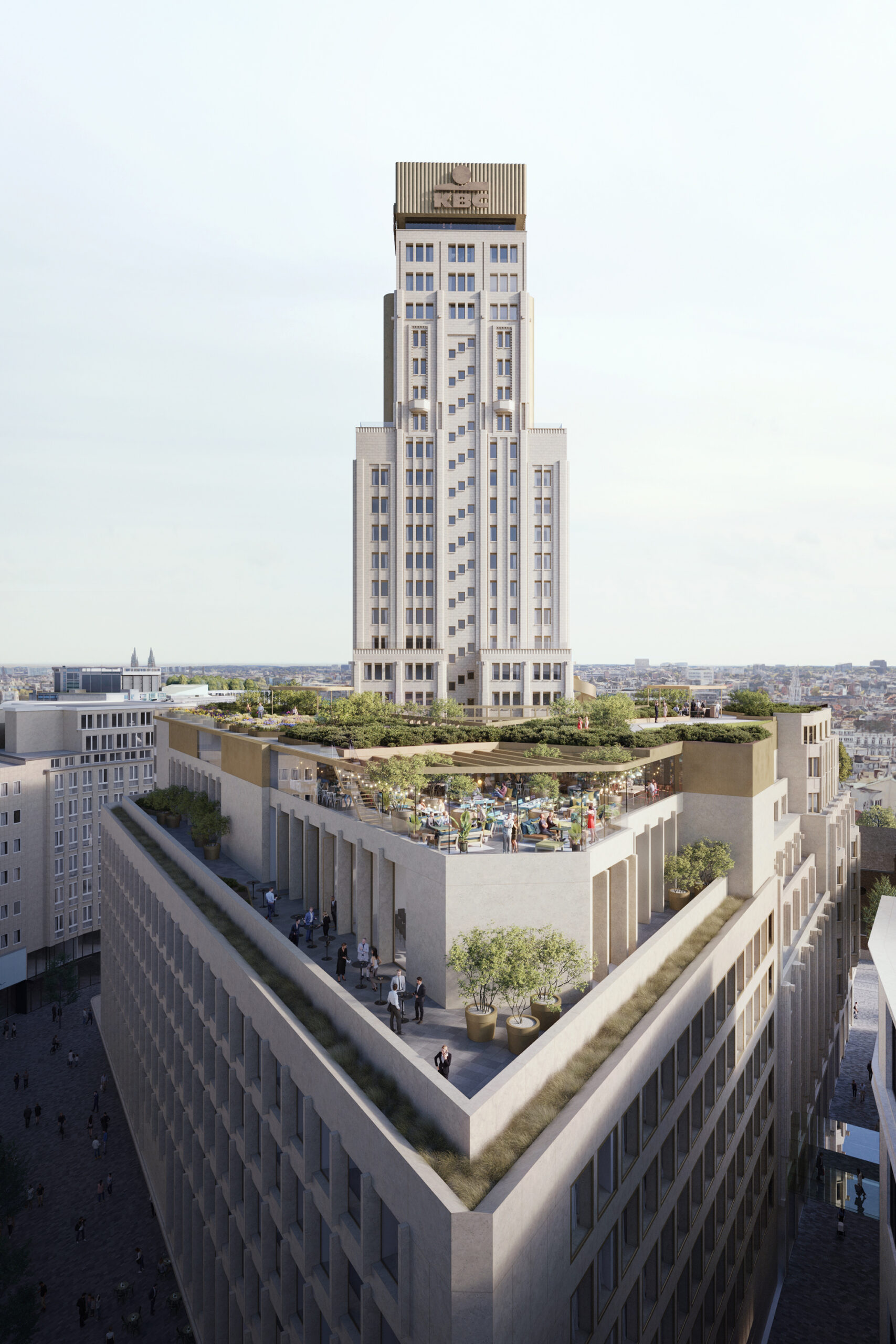 Redéveloppement Boerentoren Anvers