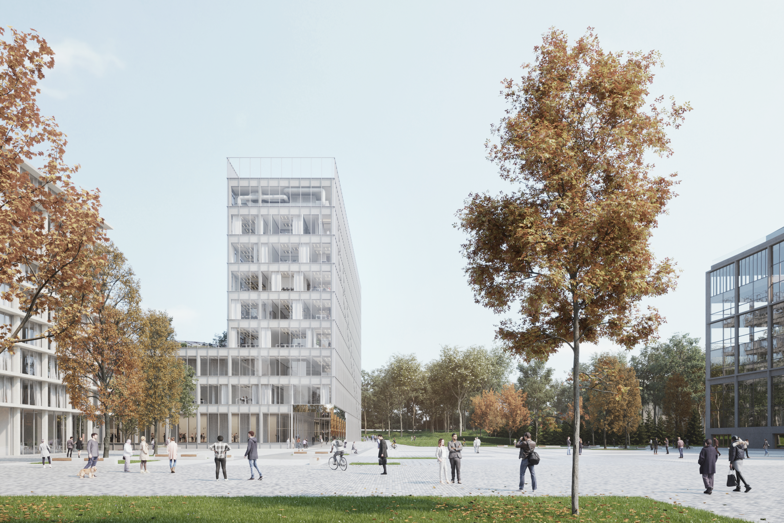 Bâtiment médias VRT Schaerbeek