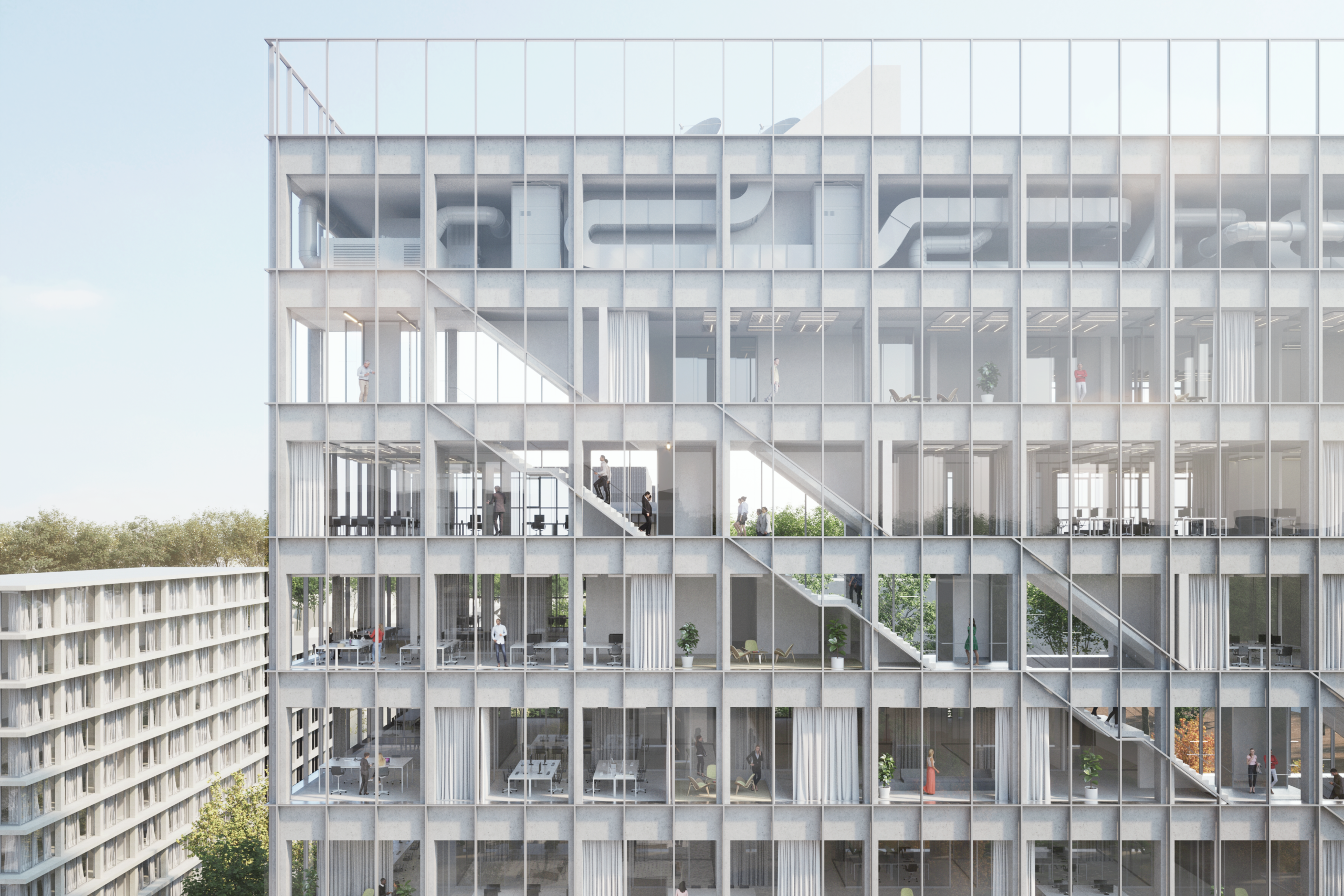 Bâtiment médias VRT Schaerbeek
