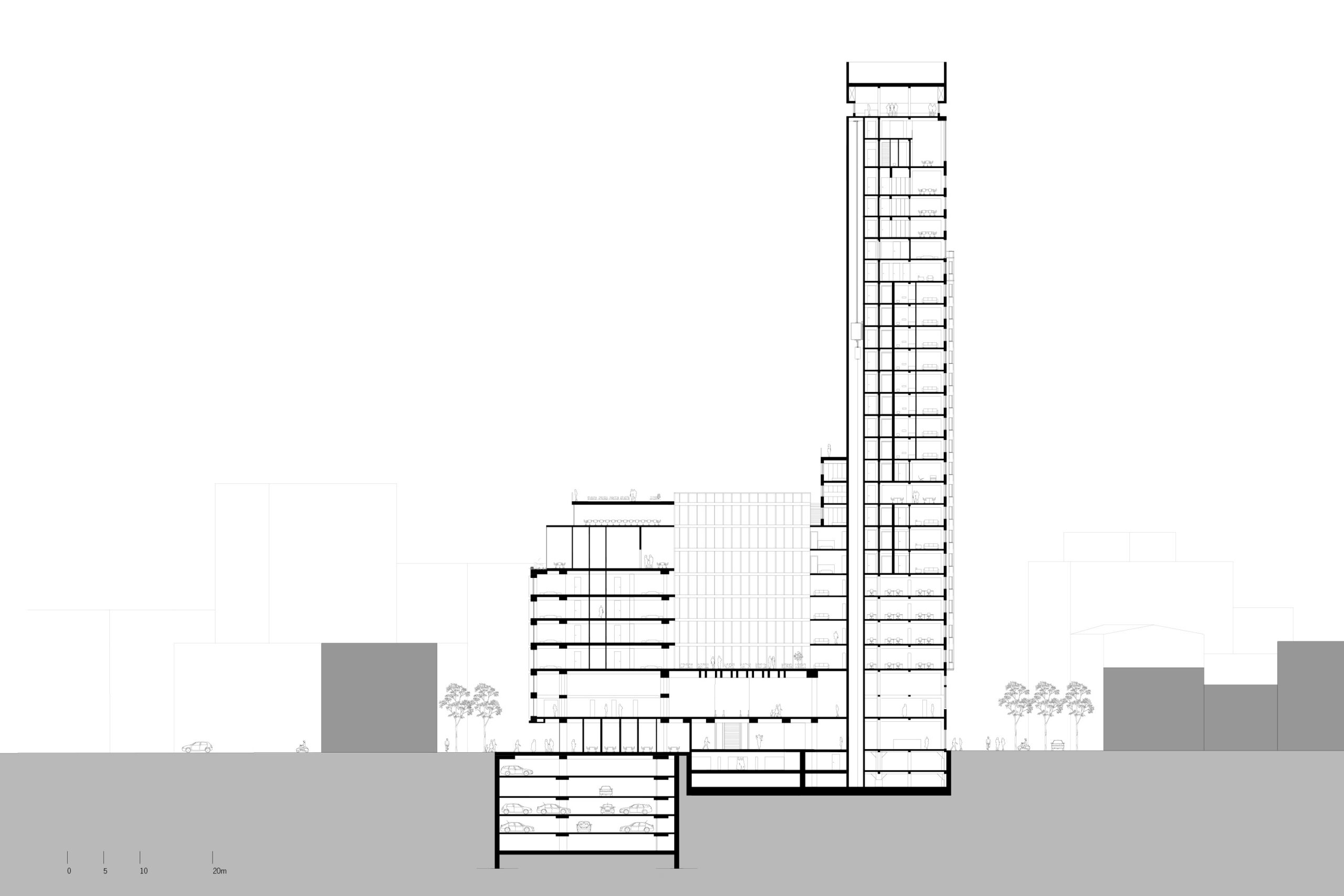 Redéveloppement Boerentoren Anvers