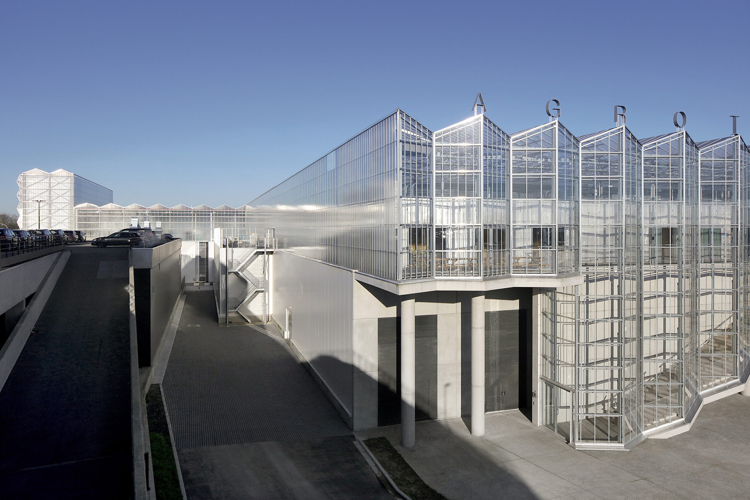 Serre de toiture Agrotopia Roulers