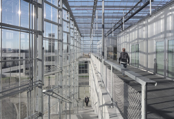 Serre de toiture Agrotopia Roulers