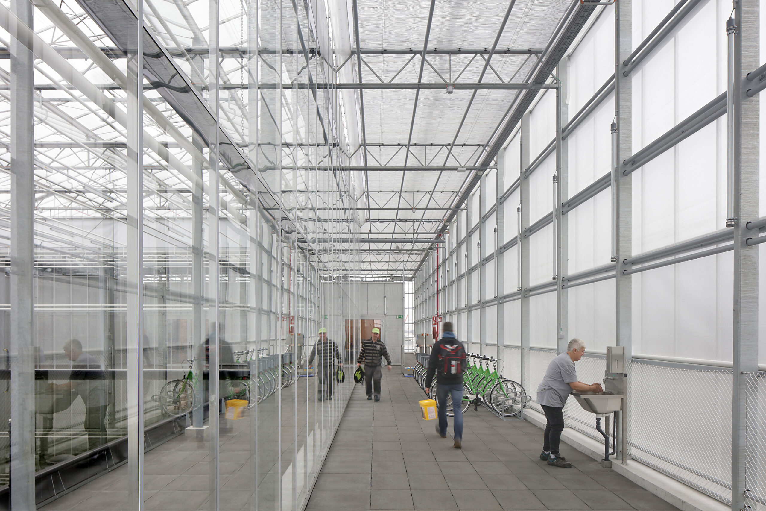 Serre de toiture Agrotopia Roulers