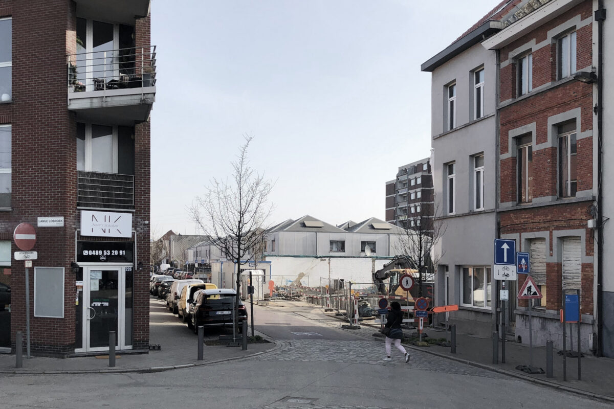 Bouwwerken Appartementen Samberstraat Antwerpen gestart