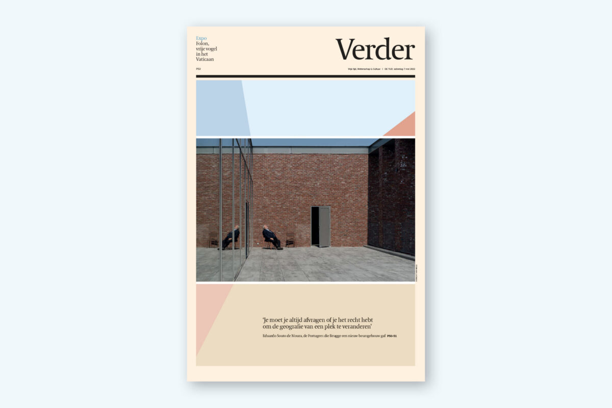 BMCC comme toile de fond pour l'interview d'Eduardo Souto de Moura dans De Tijd
