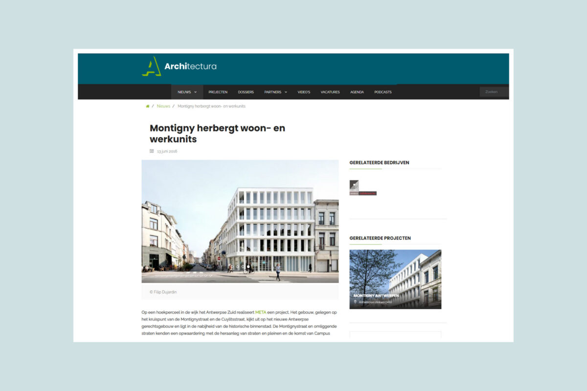 Montigny online gepubliceerd