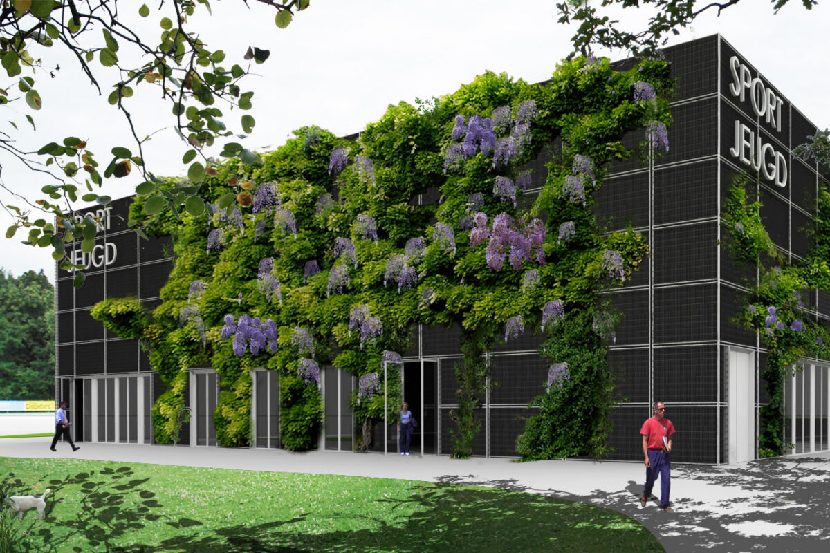 Wedstrijd Sport- en Jeugdcomplex Sportlaan ingediend