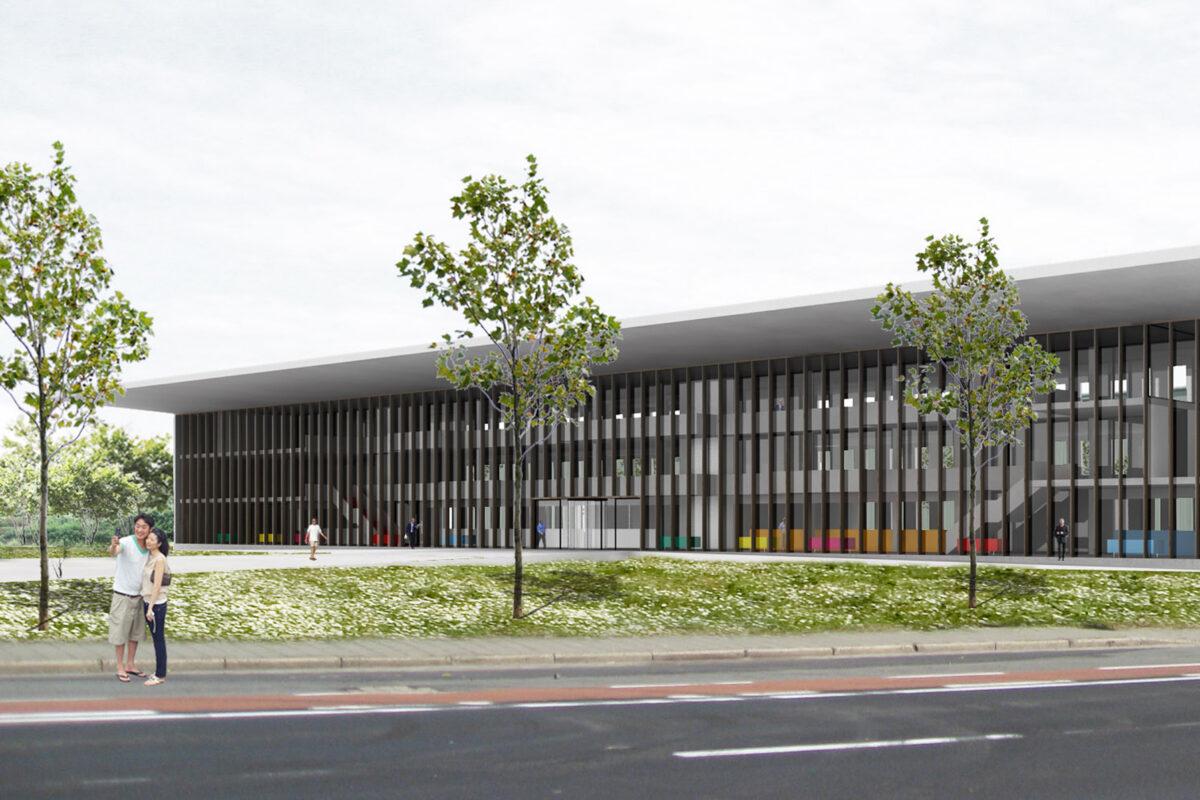 Wedstrijd Administratief Centrum Oostkamp ingediend