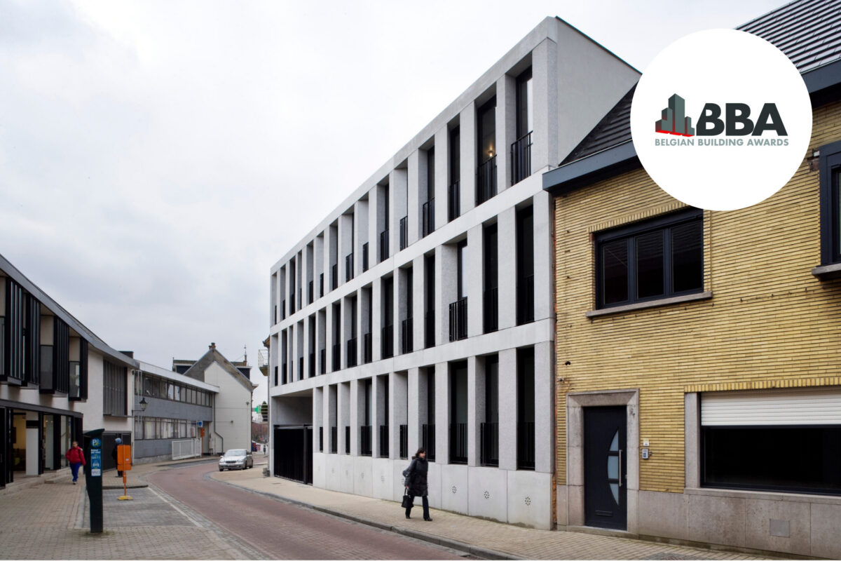 Oosterlinck Apartments Wetteren wins Belgian Building Award 2013!