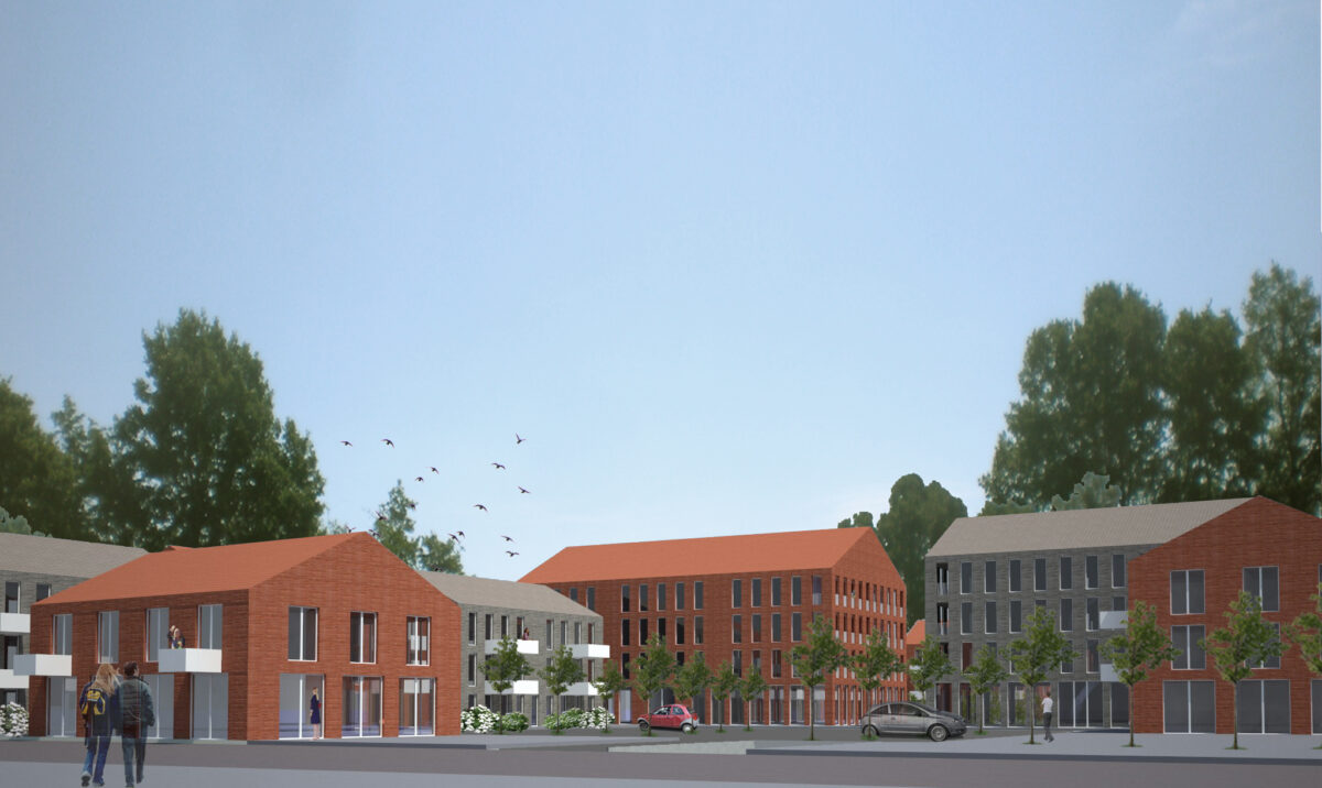 Wedstrijd Sociale woningen Klein Vorst ingediend