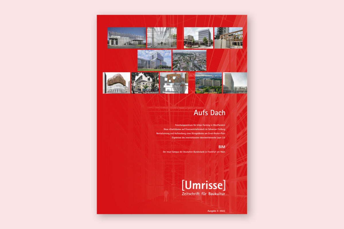 Agrotopia dans le magazine d'architecture allemand Umrisse