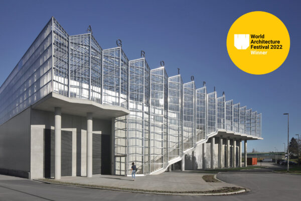 Serre de toiture Agrotopia Roulers lauréat de WAF Awards 2022!