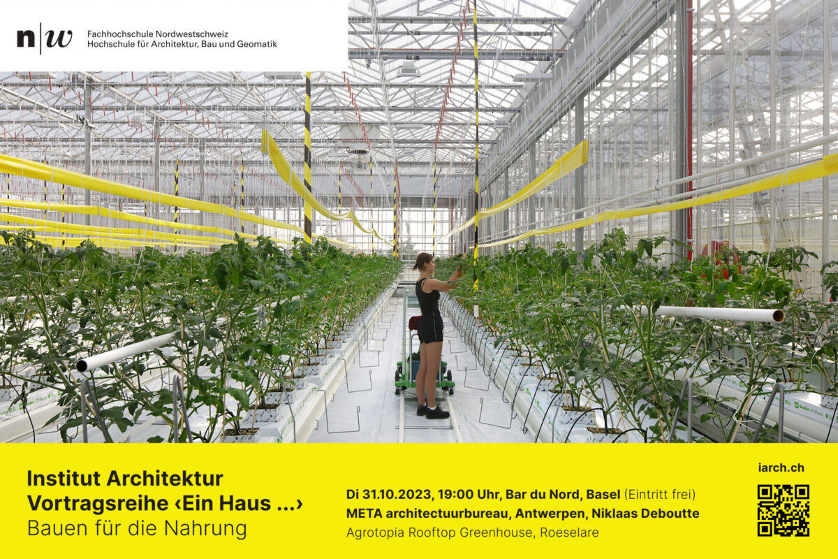 Lezing 'Ein Haus...' aan de FHNW Basel door Niklaas Deboutte