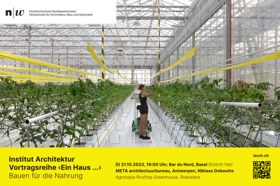 Lezing 'Ein Haus...' aan de FHNW Basel door Niklaas Deboutte