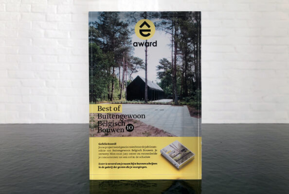 Entrr Award 2025 voor Paviljoen Cartuyvels-Klockaerts Zolder
